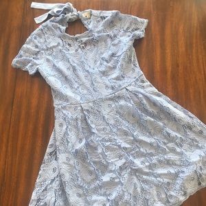 Blue Lace Dress